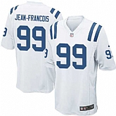 Nike Men & Women & Youth Colts #99 Jean-Francois White Team Color Game Jersey